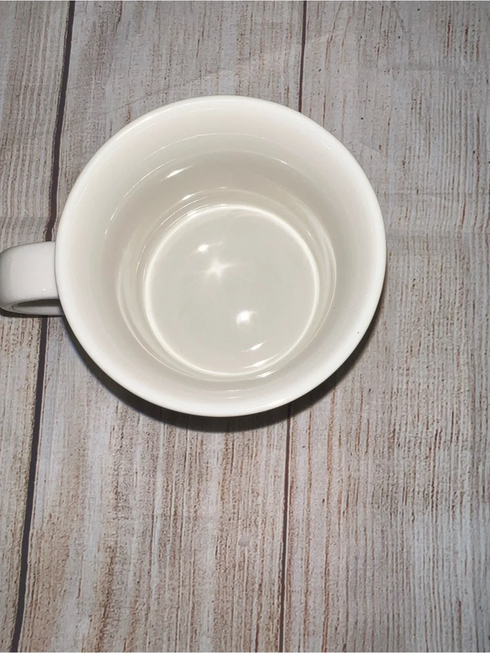 Hyde & Eek White Ceramic Good Witch Accent Coffee Mug